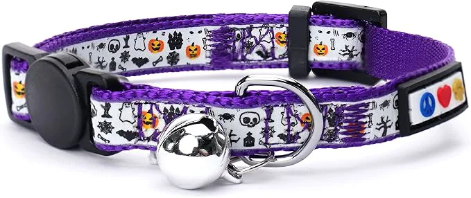 Reusable Pawtitas Glow in The Dark Cat Collar Clean