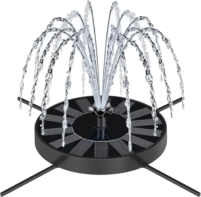 Reliable Solar Fountain Pump with Spray Height Adjustment Upgrade Glass Solar Bird Bath Premium