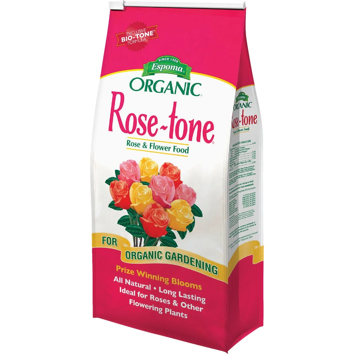 Trusted Espoma Organic 4 Lb. 4-3-2 Rose-tone Dry Plant Food Advanced