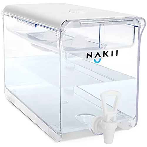 Crafted Water Filter Dispenser with 2 Filters Solid