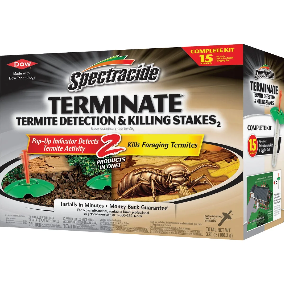 Exclusive Spectracide Terminate 15-Stake Termite Killer Premium