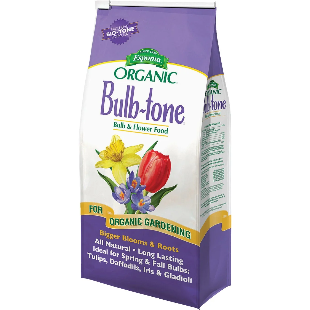Stylish Espoma Bulb-tone 4 Lb. 3-5-3 Organic Bulb Food Clean