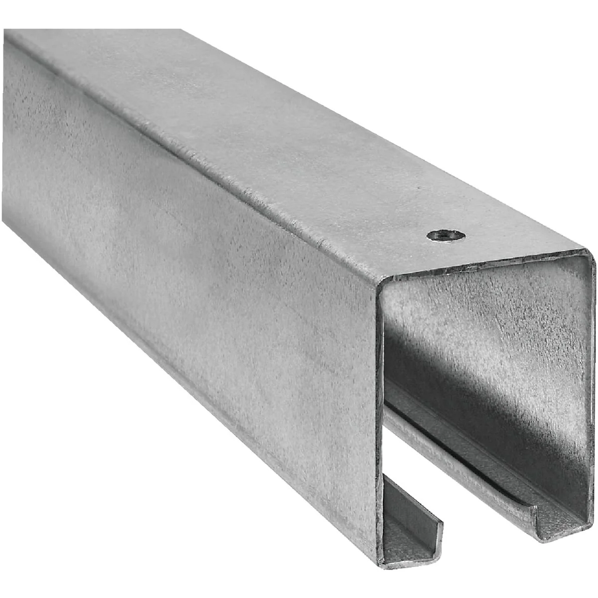 Original National 5116 10 Ft. Galvanized Box Rail Barn Door Rail Carefully Designed