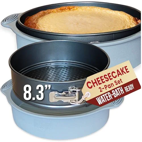 Effective 8 Inch Springform Pan for Cheesecake with Leakproof Silicone Sleeve Fashionable