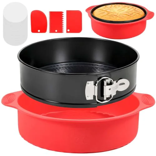 Casual 9 Inch Springform Pan Leakproof Nonstick Cheesecake Pan with Protector Safe