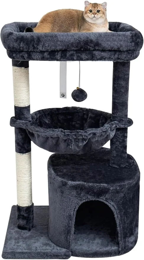 Specialty SYANDLVY Small Cat Tree for Indoor Cats Cat Tower High-End