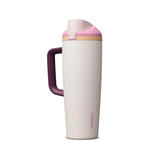 Durable Sip Tumbler Insulated Stainless Steel Water Bottle with Built Reusable