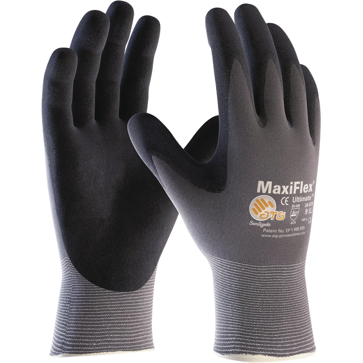 Clean MaxiFlex Men’s Small Seamless Knit Nylon Lycra Glove Flexible