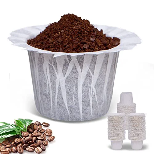 Detailed 300 Count Coffee Filters Paper for Keurig Single Serve 1.0 and 2.0 Flexible