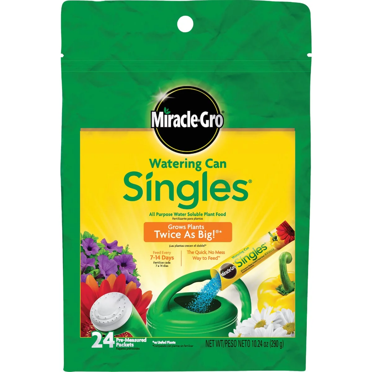 Practical -Gro Watering Can Singles 24-8-16 Dry Plant Food 24-Count Traditional