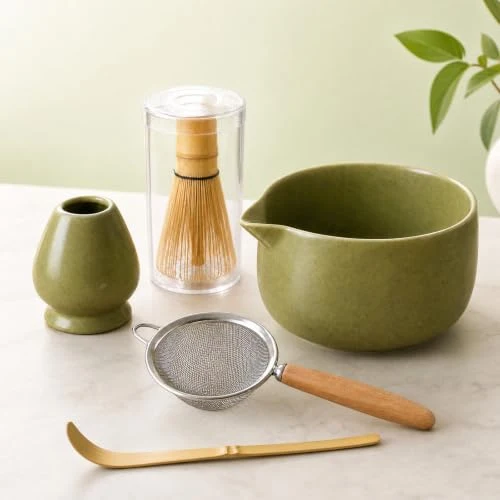 Crafted 20OZ Matcha Whisk Set Elegant