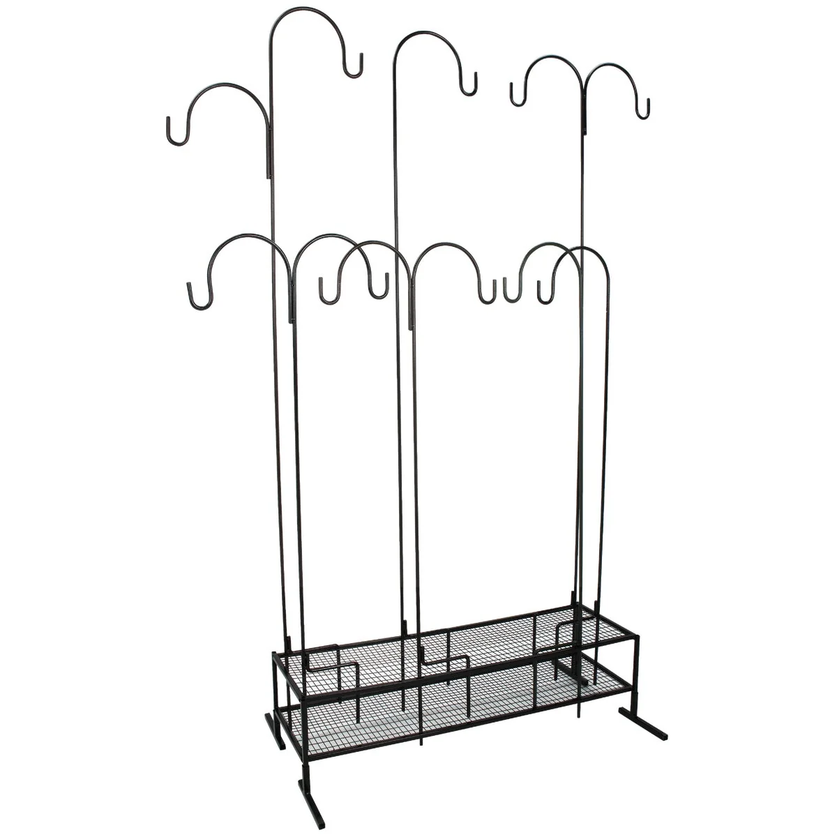 Functional Garden Shepherd Hook Display Rack Modern