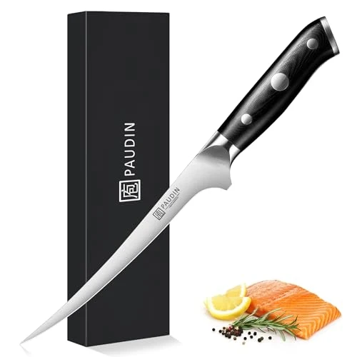 Innovative Fillet Knife 7 Flexible Boning Knives with G10 Handle Official