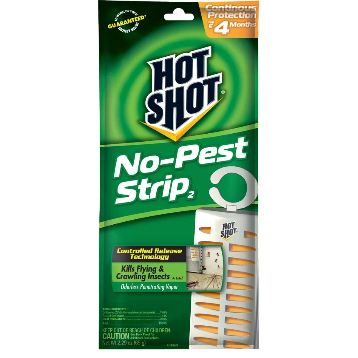 Modern Hot Shot 900 to 1200 Sq. Ft. Coverage Area No-Pest Strip Next-Generation