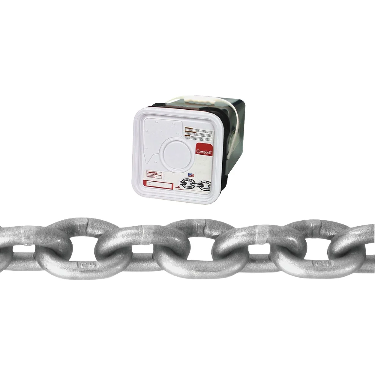 Clean Campbell 1 4 In. 100 Ft. Bright Carbon Steel Coil Chain Verified