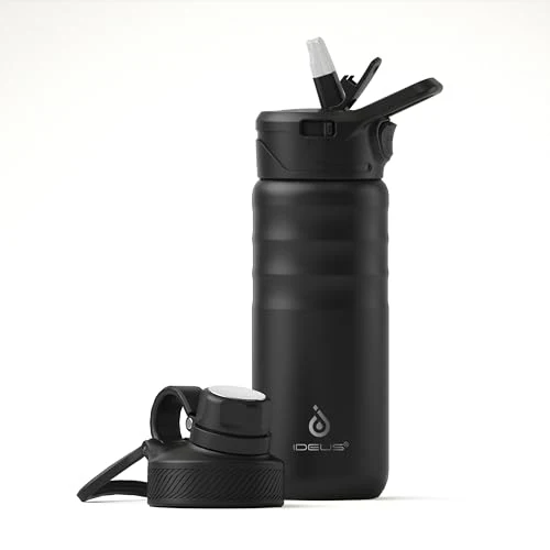 Effective 18oz Stainless Steel Insulated Bottle with 2 Leak World-Class