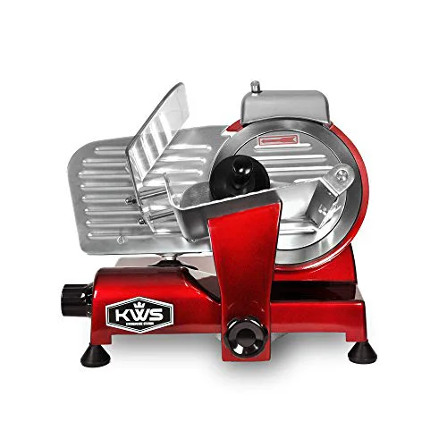 Prestigious KWS MS 6RS Premium Compact 200W Electric Meat Slicer Sophisticated