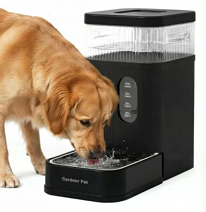 Proven Gardner Pet 2.2 Gallon Automatic Dog Water Bowl Dispenser 8.5L Gravity Water Official
