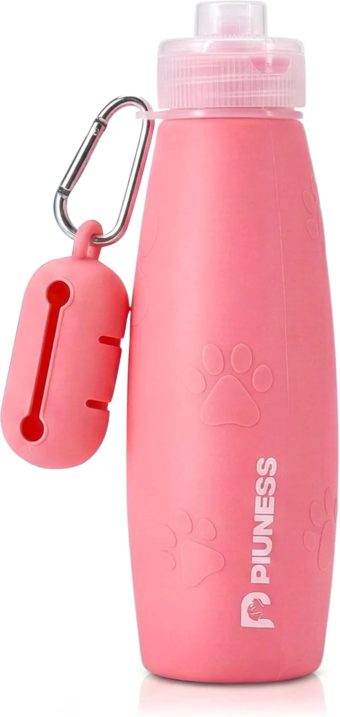 Easy-to-Use 2-in-1 Dog Walk Essential – Portable Pee Cleaning Bottle Detachable Poop Bag Dispenser Salmon About ThisOverview Exceptional