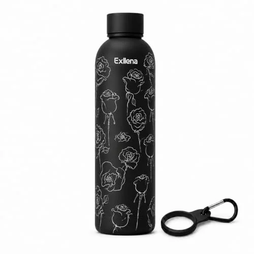 Next-Generation 25oz Metal Water Bottle for Travel with Clip Smooth