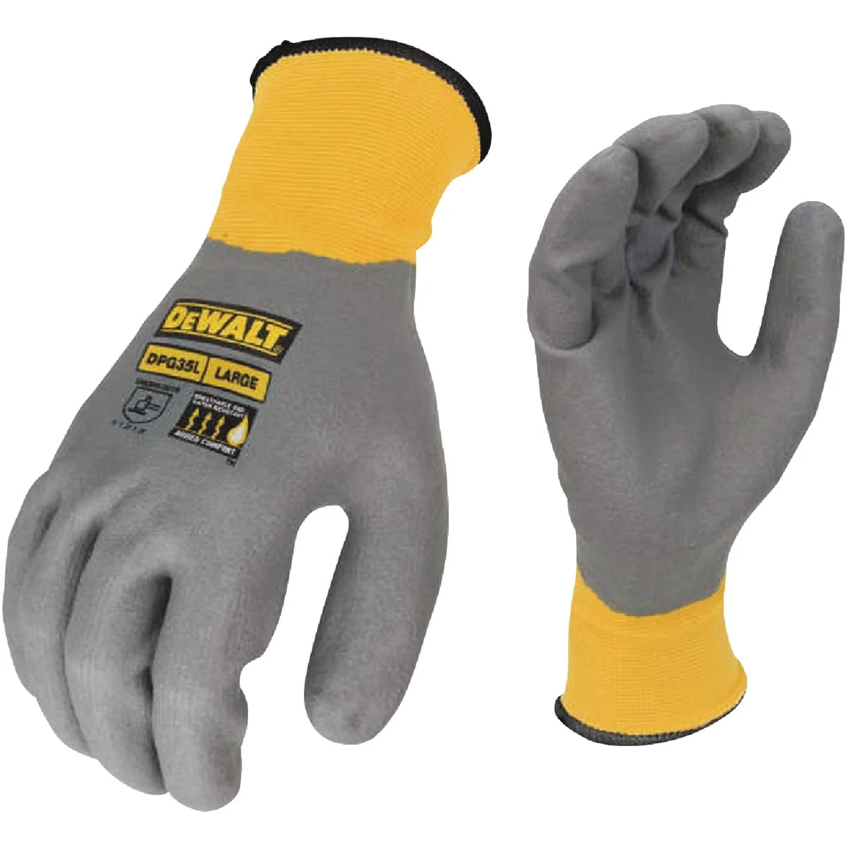 Quality DeWalt Men’s XL Full Dip Water-Resistant Breathable Work Glove Convenient
