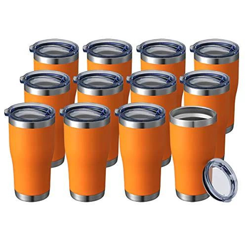 Comfortable 20 oz Tumbler Bulk 12 Count Eco-Friendly