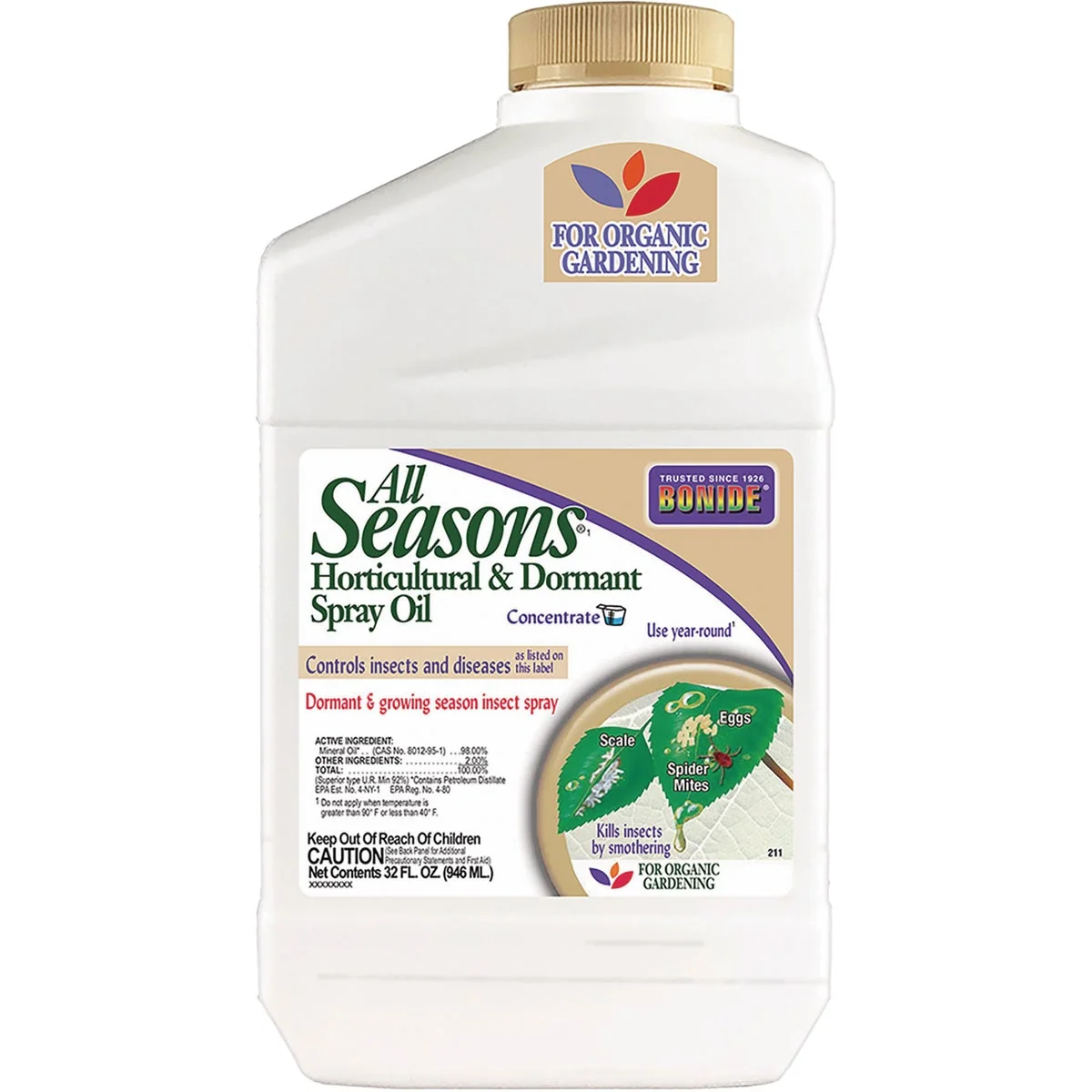 Carefully Designed Bonide All Seasons 32 Oz. Concentrate Dormant Horticultural Oil Practical