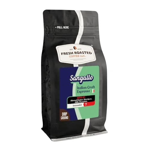 Outstanding Sangallo Italian Craft Artisan Blend Drip Ground Coffee 12 Ounce Flexible