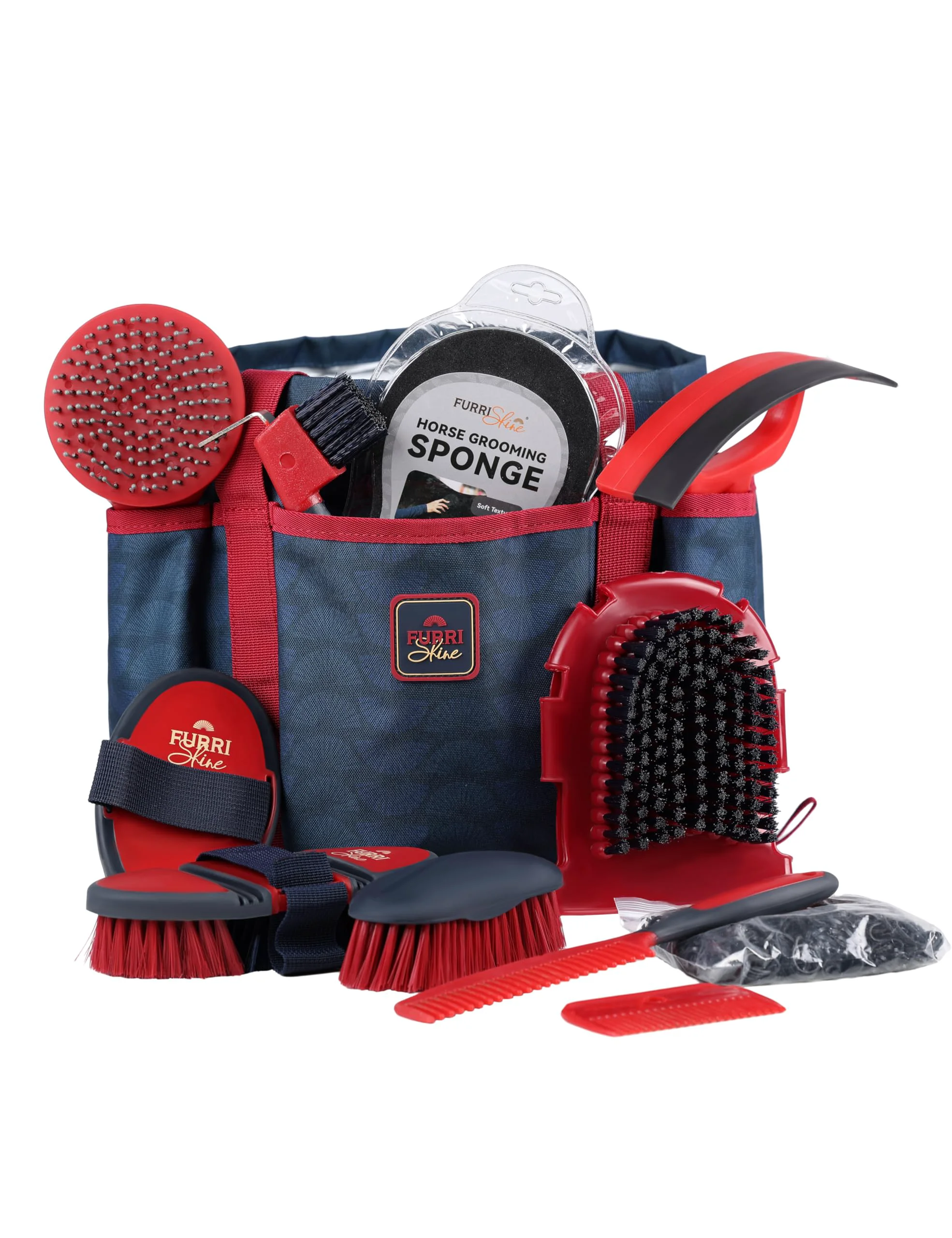 Enhanced Furrishine 11PCS Horse Grooming Kit – Shadowberry High-Performance