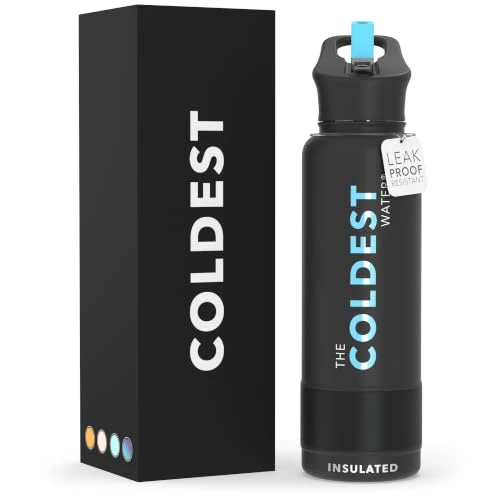 Reliable Coldest Insulated Water Bottle with Straw Lid Sustainable