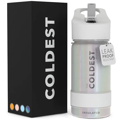 Prestigious Coldest Insulated Water Bottle with Straw Lid Reusable