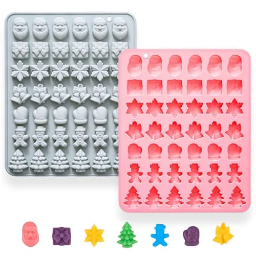 Verified 2 Pcs Christmas Chocolate Molds 84 Cavities Responsible