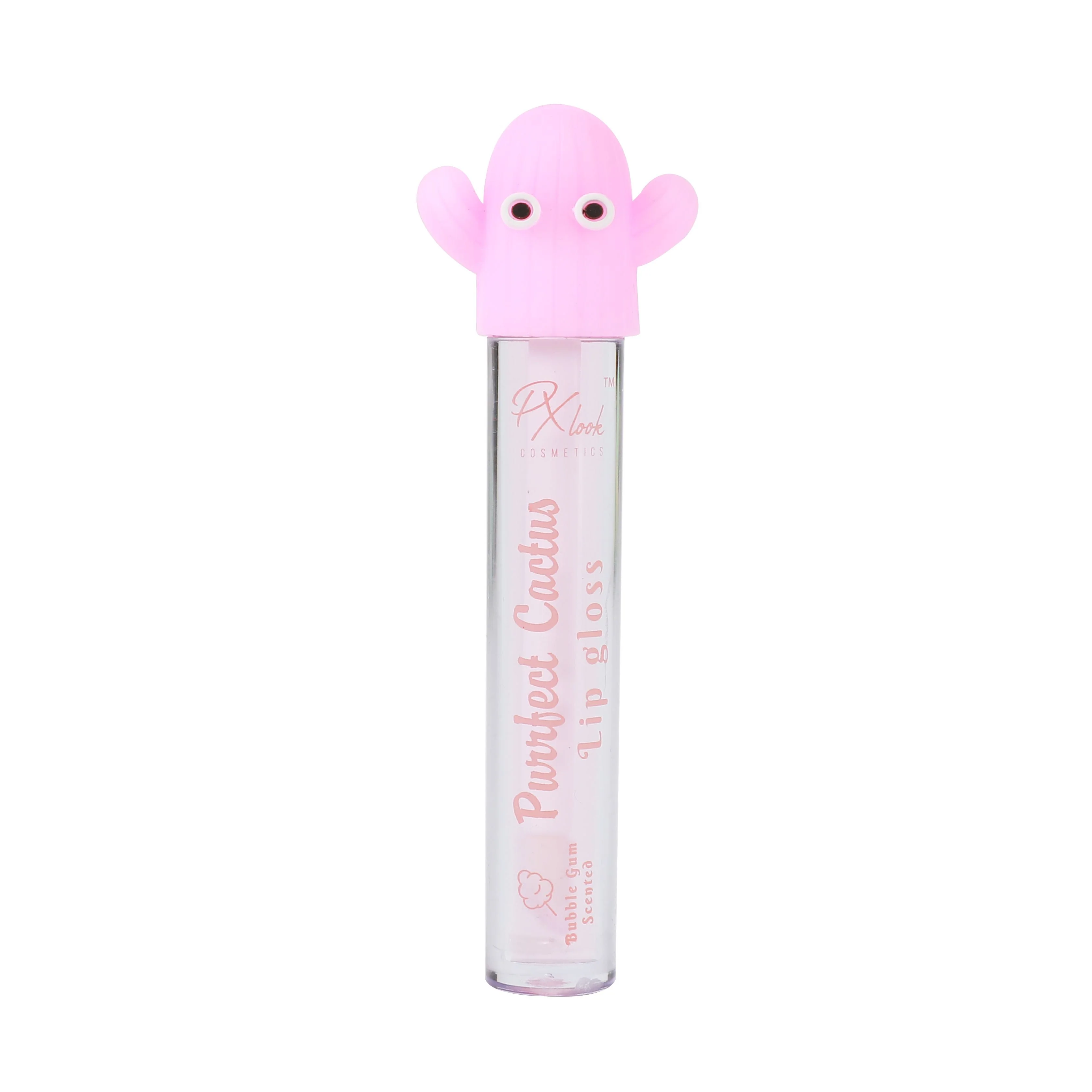 Detailed Purrfect Cactus Lip Gloss Reusable