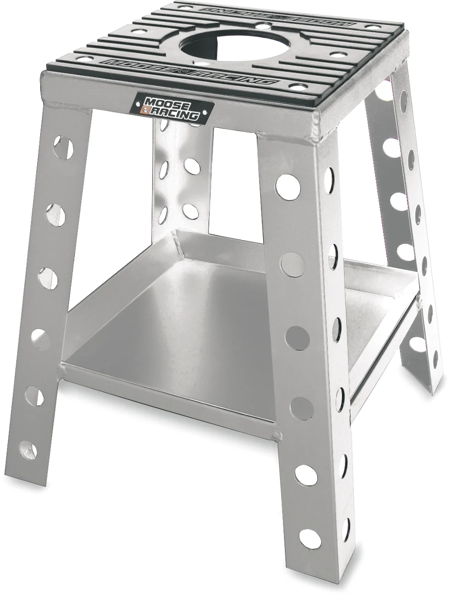 Verified MOOSE RACING Fundamental Bike Stand – Silver 4101-0115 Fine