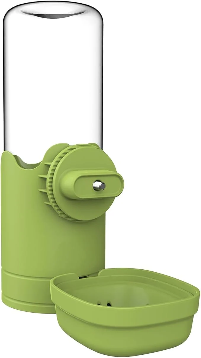 Functional Pet Water Bottle for Cage Crate 26oz Automatic Feeding Water Dispenser for Dog Cat Rabbit Green 26oz About ThisOverview Powerful