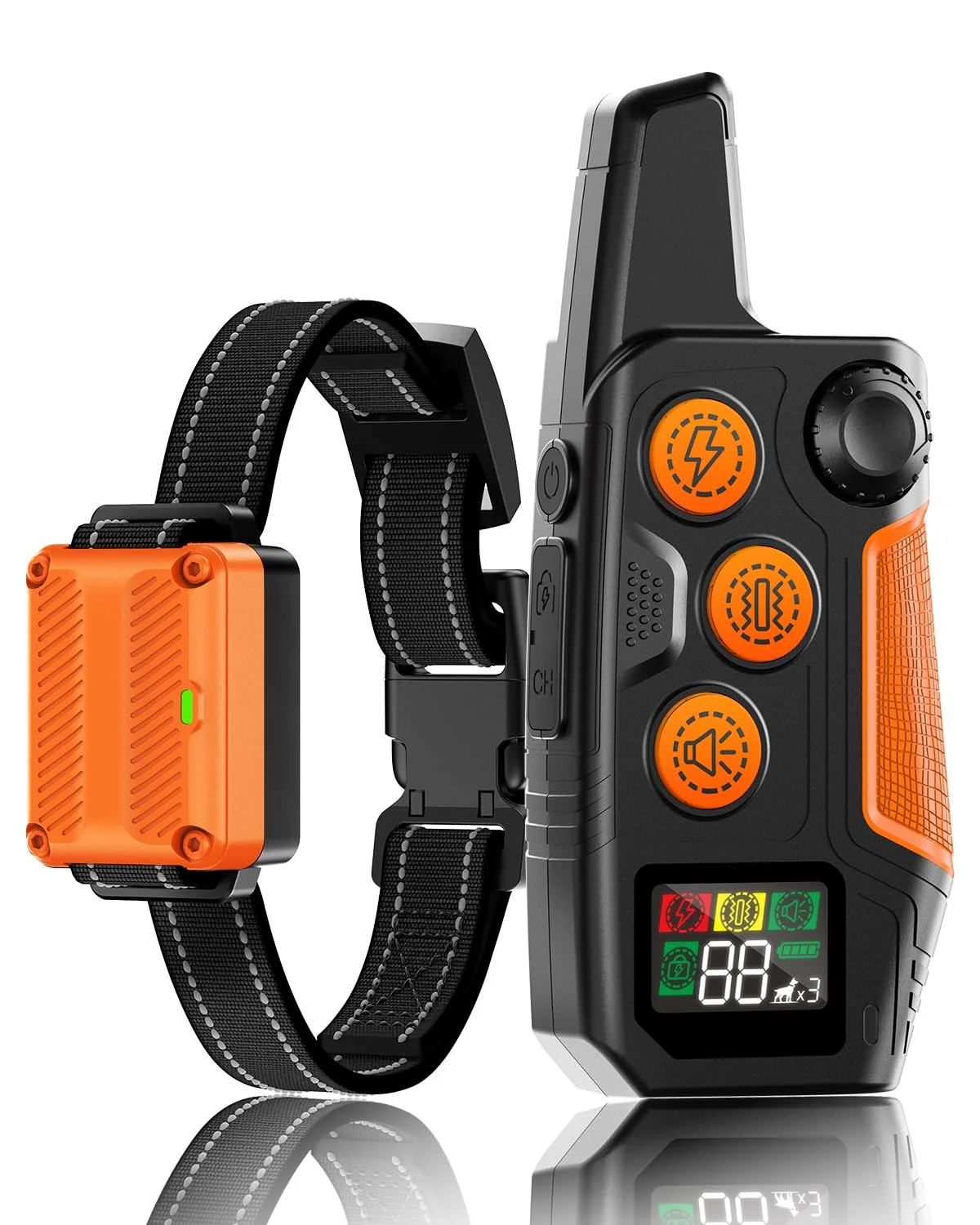 Fashionable WLLNEE Dog Shock Collar with Remote – 3300ft Range IPX7 Waterproof 3 Training Modes Stylish