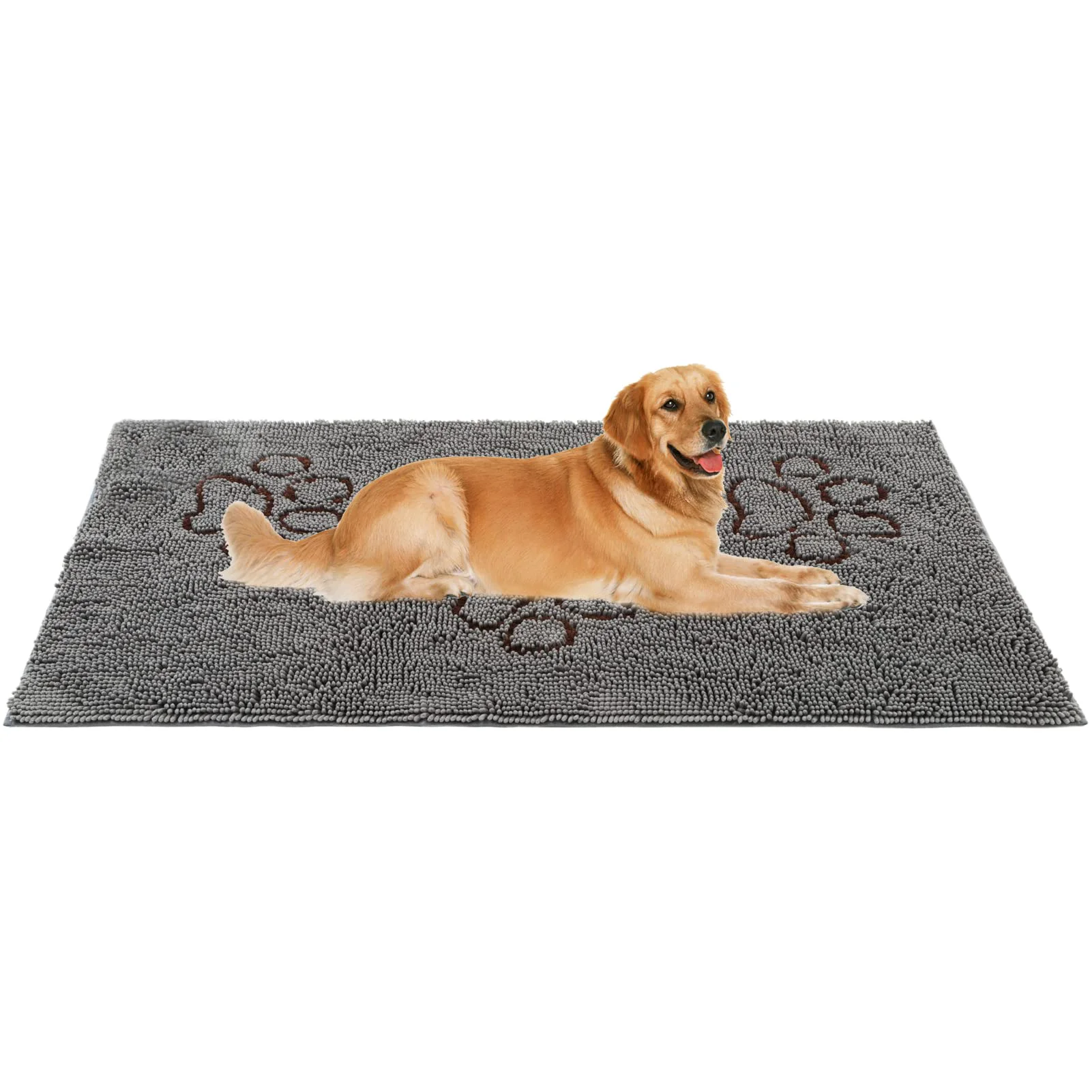 Carefully Designed PUPTECK Dog Doormat 60x30in — Ultra-Absorbent Microfiber Non-Slip Indoor Mat Exclusive