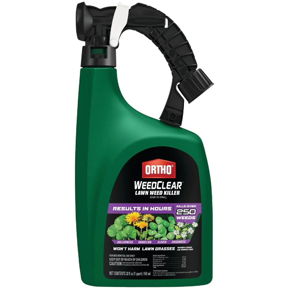 Solid Ortho WeedClear 32 Oz. Ready To Spray Hose End Southern Lawn Weed Killer Minimalist