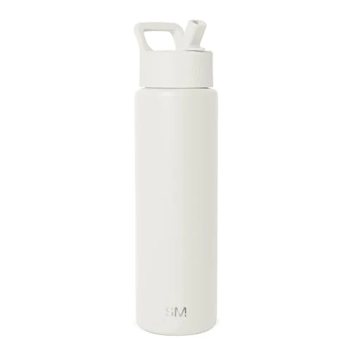 Efficient Insulated Water Bottle with Straw Safe