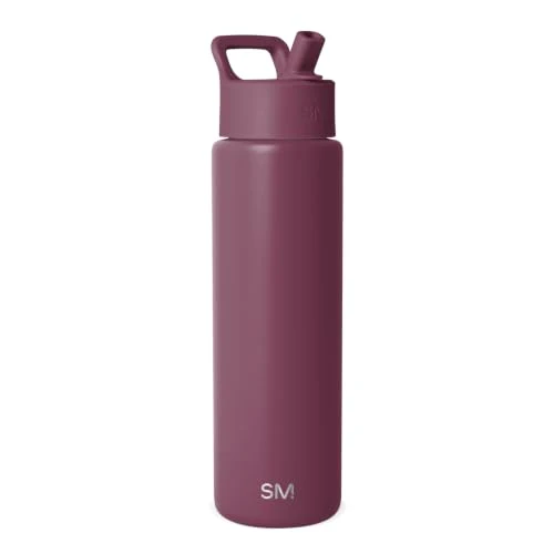 Quality Insulated Water Bottle with Straw Casual