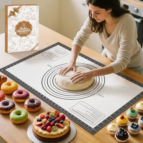 Original Design Silicone Pastry Mat for Dough Rolling Artisan