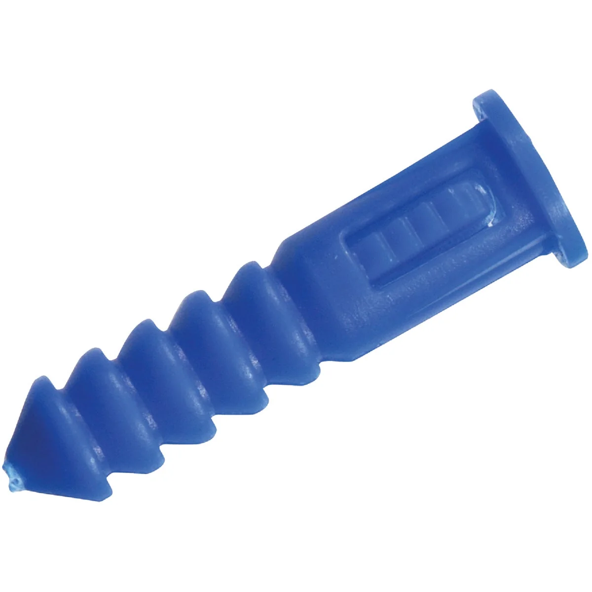 Traditional Hillman The Anchor Center 8 – 10 – 12 Thread Blue Ribbed Plastic Anchor Kit Environmentally Friendly