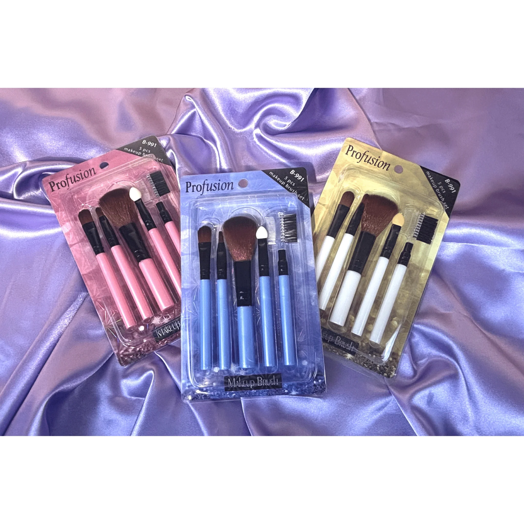 User-Friendly 5pcs Makeup Brush Set Specialty