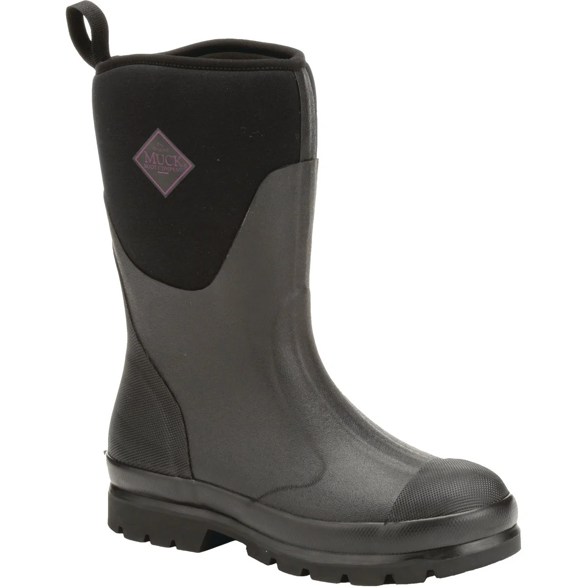 Comfortable Muck Chore Mid Women’s Size 10 Black Rubber Pull-On Boot Organic