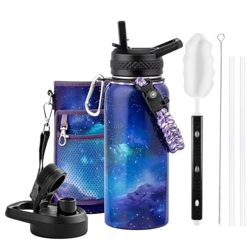 Trusted Insulated Water Bottle 32 oz Detailed