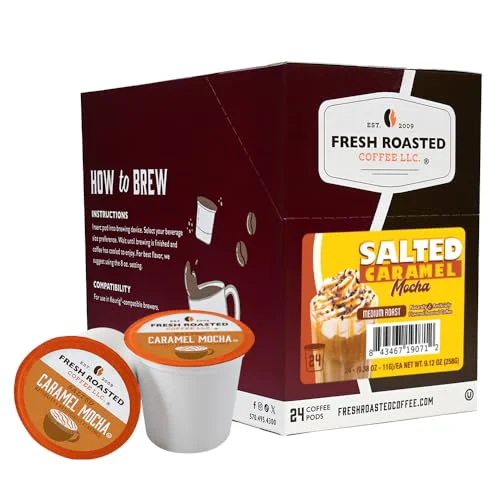 Original Salted Caramel Mocha Flavored K 24 Count Durable