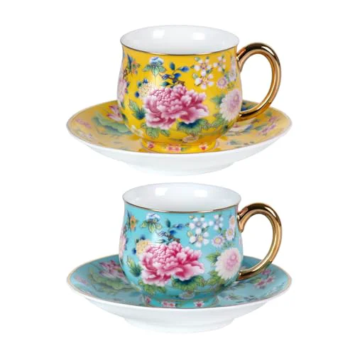 Outstanding Tea Cup and Saucer 2 Count Safe
