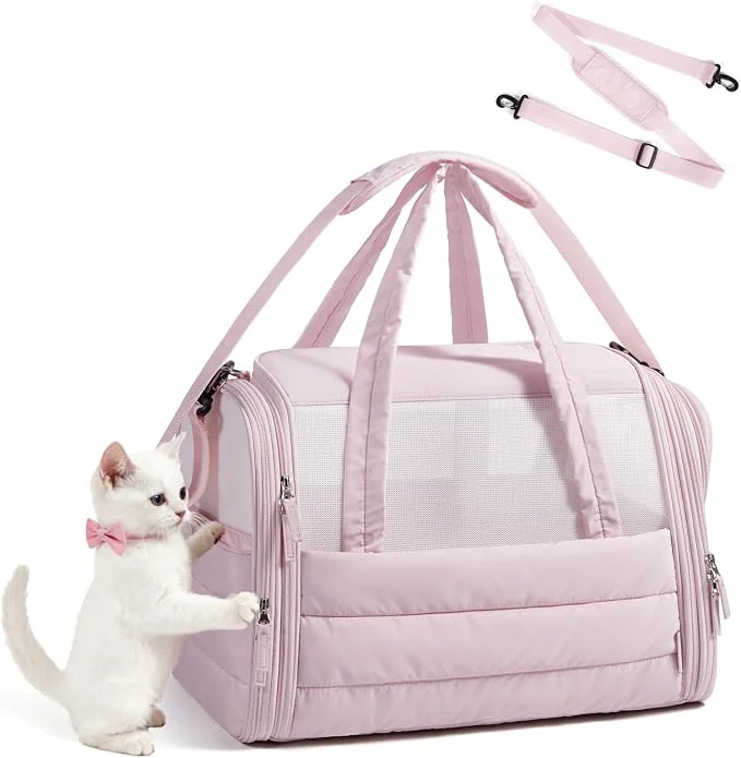 Versatile BAGSMART Cat Carrier Soft-Sided Pet Carrier Reliable