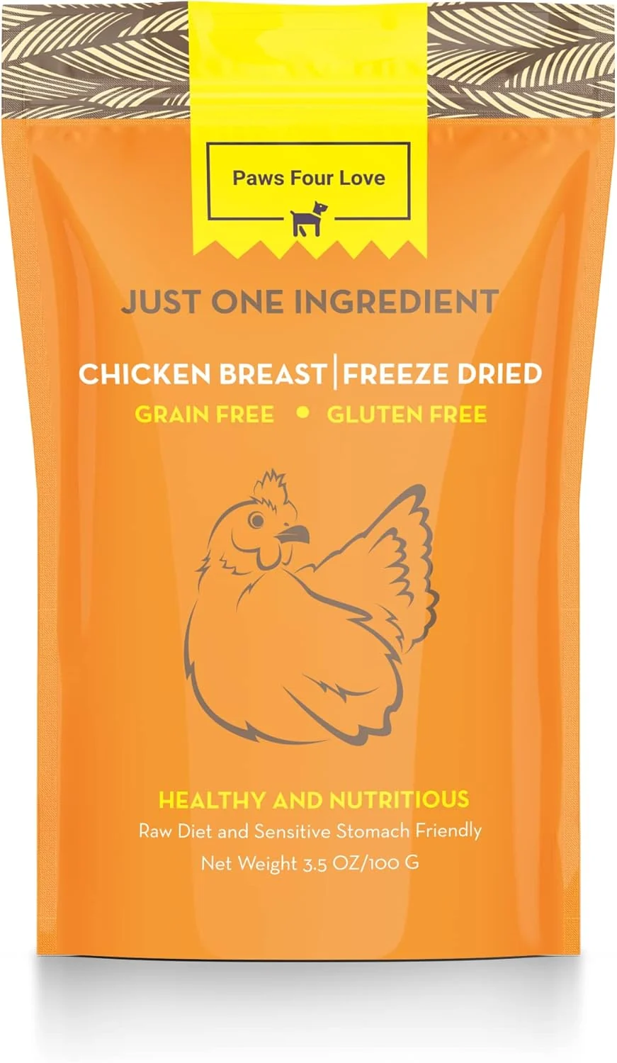 Proven Organic ze Dried Dog Cat Treats – Single Ingredient Grain Food Toppers for Healthy Pets No Fillers or Preservatives 1 Bag Chicken Effective