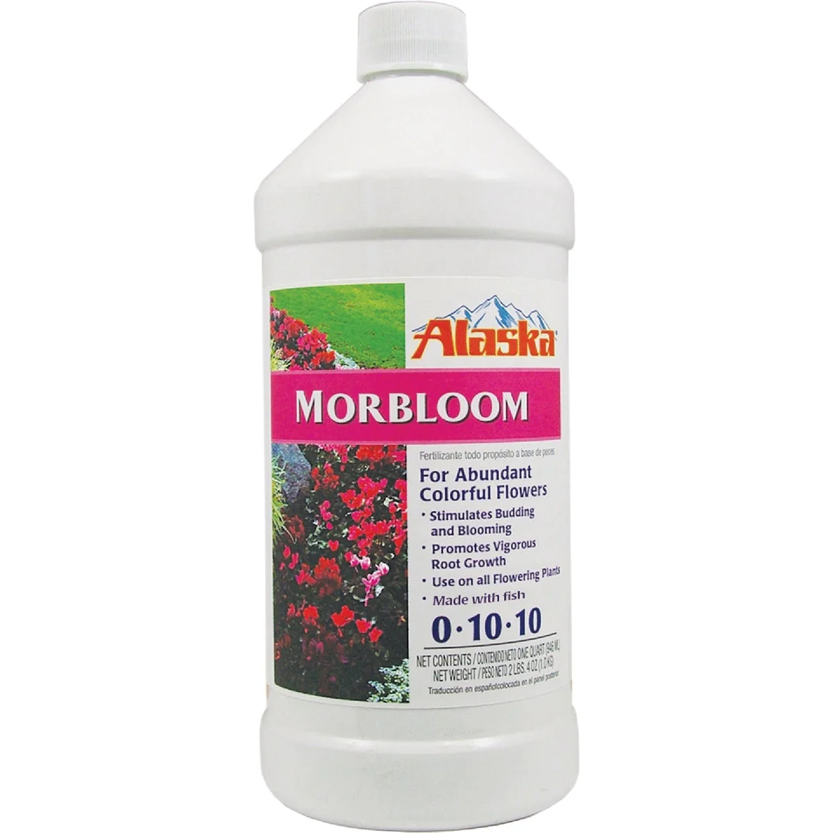 Smart Alaska Morbloom 32 Oz. 0-10-10 Concentrated Liquid Plant Food Organic